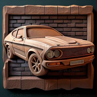 3D мадэль Ford Capri (STL)